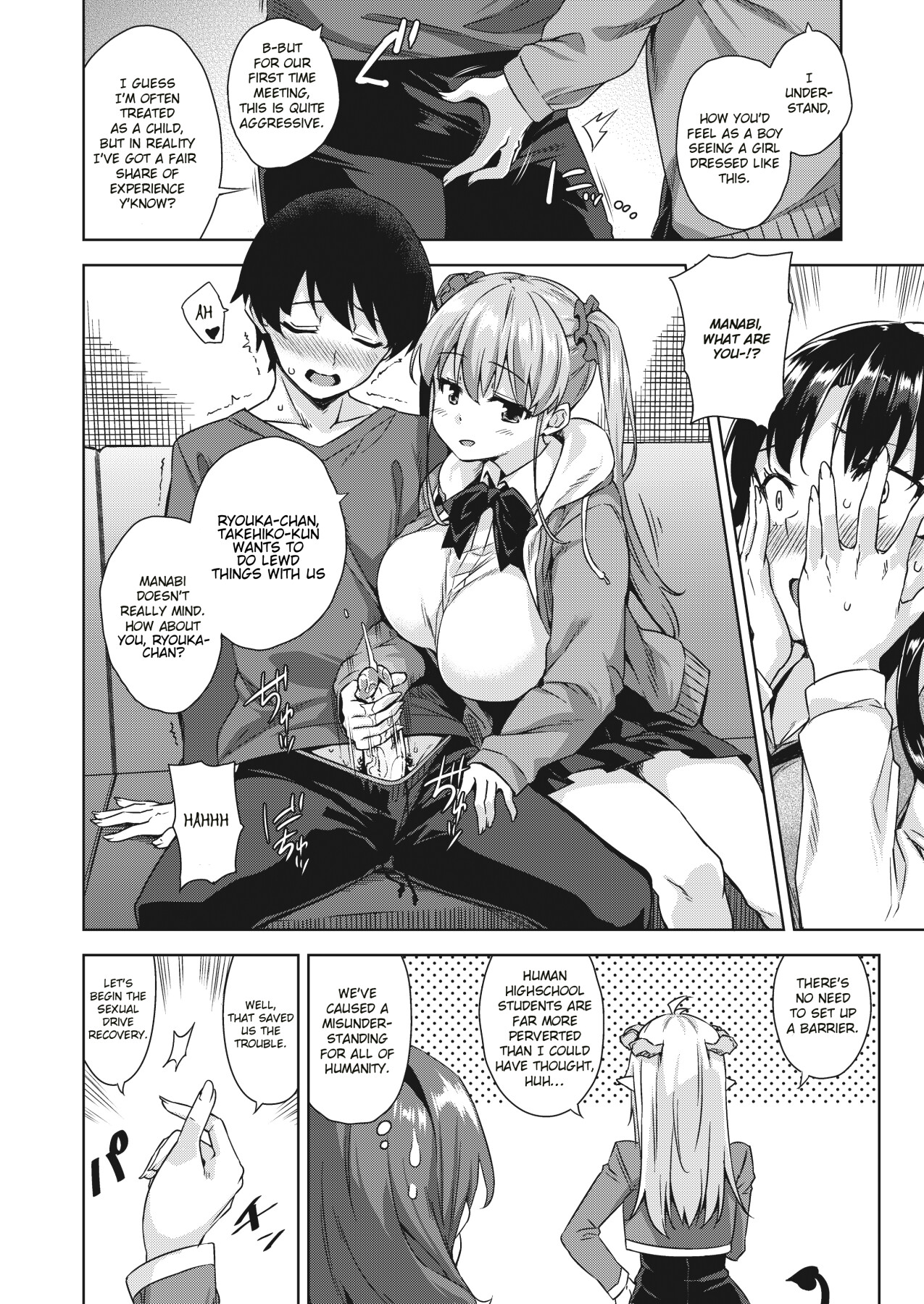 Hentai Manga Comic-Devil Highschooler! -Creating a Harem With a Devil App-Read-29